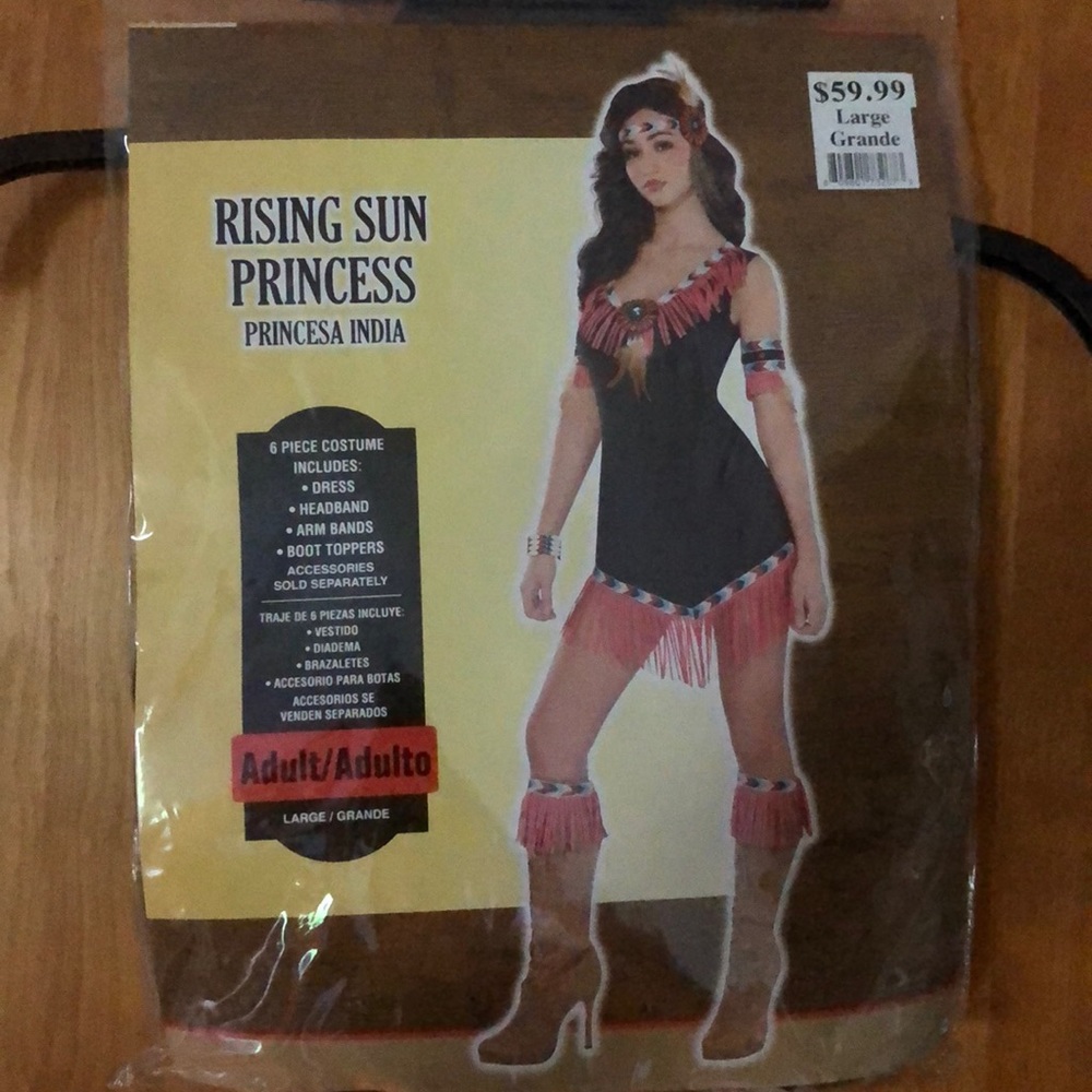 Halloween costume- Princesa India